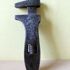 Old Adjustable Wrench