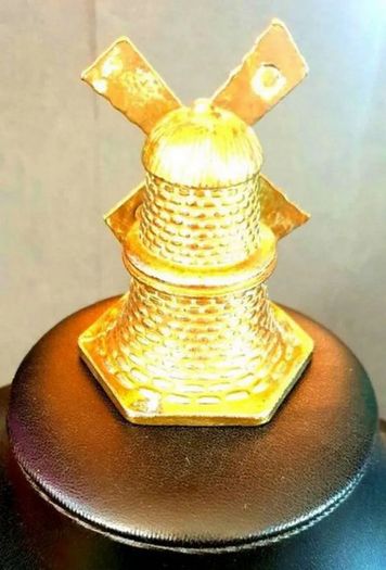 Vintage Brass Windmill In great Vintage Condition