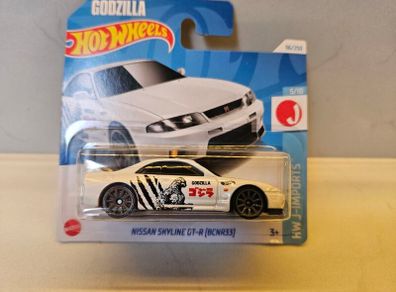 Nissan Skyline RS and GTR Hotwheels Hot Wheels Godzilla