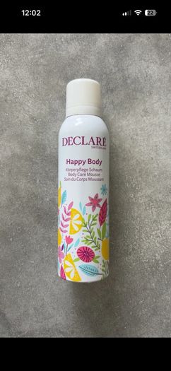 Declare happy body shower mousse