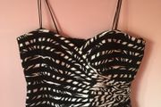 As New Designer Bustier With shoestring straps Size 14 Worn once