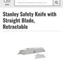 Stanley Safety Knife with Straight Blade, Retractable Image 4