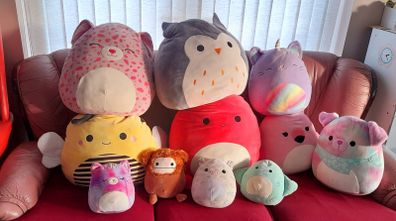 Collection of squishmallows