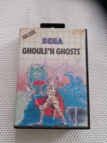 Ghouls n Ghosts Master System Arcade Retro Games Original