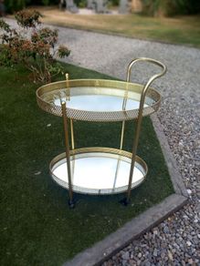 Art Deco style drinks trolley, lovely condition. D18
