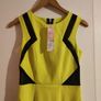 Lipsy Yellow Knee Length Dress Image 4