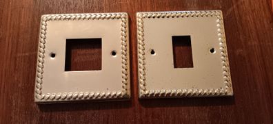 2 x Georgian Brass Switches