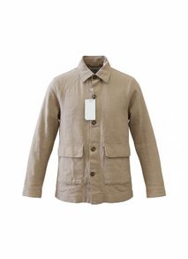 NN07 Men's Linen Cedrick Shacket Overshirt Size Medium
