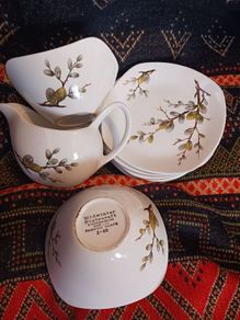 1960s Midwinter Style craft,pattern, pieces