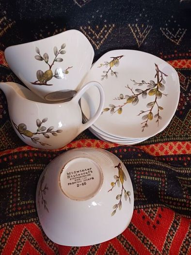 1960s Midwinter Style craft,pattern, pieces