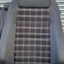 Mk5 gti tartan cloth seats and armrest and cup holders Image 3