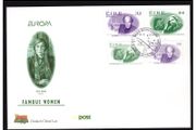 1996 Ireland Europa: Famous Women Commemorative Stamps &amp; Self-Adhesive Commemorative Stamps An Post First Day Cover (FDC)
