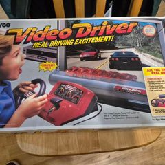 Sega Tyco Video Driver 1988/1989 Vintage vhs/game