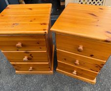 bedside lockers