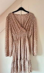 Knee length Polka Dot Dress