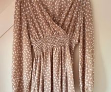 Knee length Polka Dot Dress