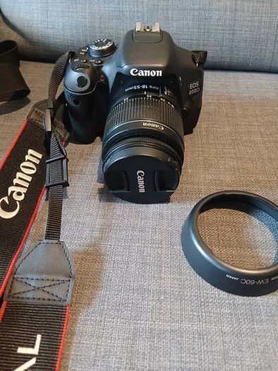 Canon EOS 600D dslr camera & accessories