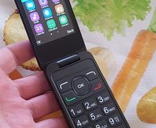 Alcatel 3026X (Locked to Eir Network) Flip Senior Mobile Phone/ Used.
