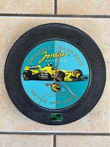 Jordan 198 F1 Carbon Brake Disc Clock