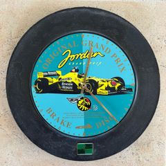 Jordan 198 F1 Carbon Brake Disc Clock