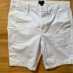 River Island Chino Shorts White W32