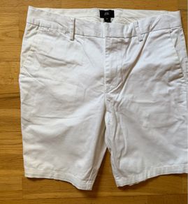River Island Chino Shorts White W32