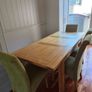 Solid Oak Dining Table and chairs Image 5