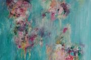 Original Abstract Painting Dublin Floral Painting
