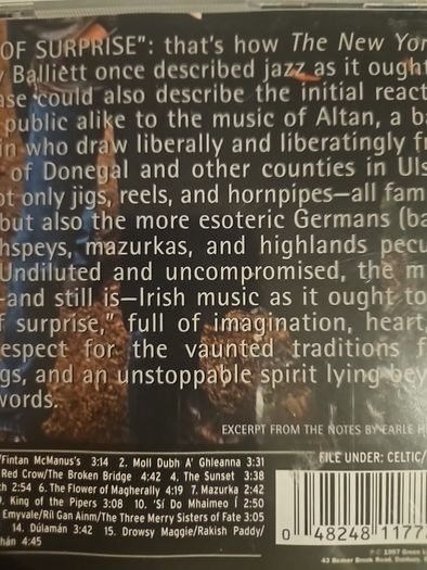 Altan -The Best Of. 2 CD.