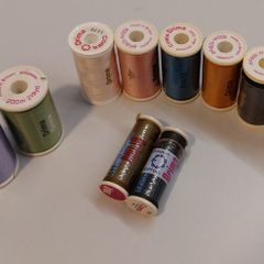 Vintage Coats Drima Sewing Thread 10 Reels Various Colours Vintage Polyester Threads Set Similar to Gutermnann Sew All