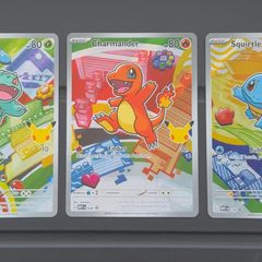 Pokemon TCG First Partner Illustration Collection Kanto Starter series