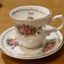 Collection of  Miniatures Elizabethan Staffordshire Bone China Months of the Year Cups and Saucers Image 10