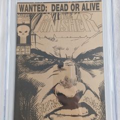 The Punisher Issue 57 CBCS / CGC 9.8 Certified Graded Comic Framed  DC Marvel