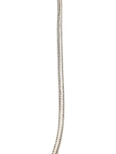 Vintage 925 Sterling Silver Chunky Snake Chain