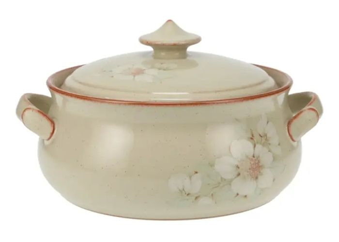 Denby Daybreak Casserole Serving Tureen Dish Pot