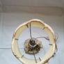 Ornate lamp with shade in working order Image 3