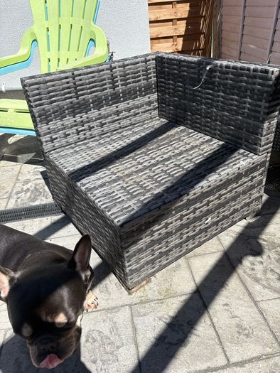 3 x garden seats