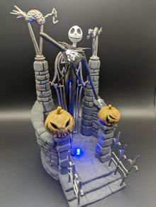 Jack skeleton light up LED model