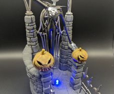 Jack skeleton light up LED model