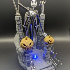 Jack skeleton light up LED model