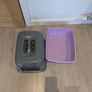 Ferplast purple cat litterbox Image 2