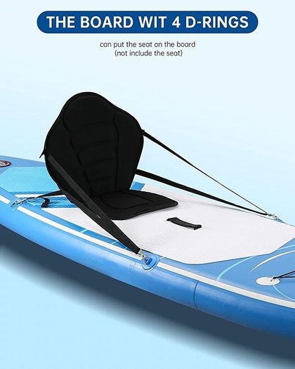 Paddle Board Stand Up Paddle Board SUP 6 inches Thick Board with ISUP Accessories & Carry Bag & Fast Pumping for Adults & Youth for Paddling Surfing Fishing Yoga (FREE SHIPPING)