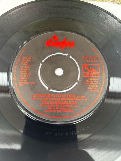 The Stranglers Strange Little Girl 7 inch UK PROMO