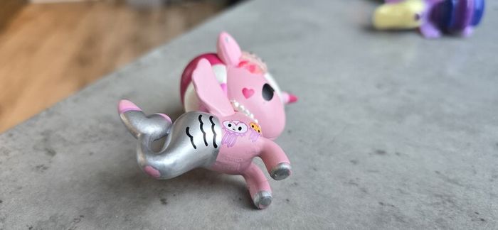 Tokidoki Unicorno Mermicorno  Gelatina  Series 1 Pink Silver Jellyfish
