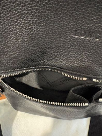 Luxury Designer brand Longchamp black leather bag BRAND NEW