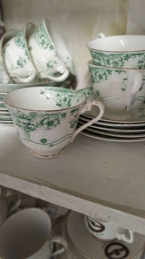 1880 Royal Stratford 18 Piece Antique Tea Set