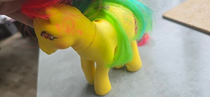 TLC Tic Tac Toe Twinkle Eye Ponies TE HTF MLP G1 My Little Pony