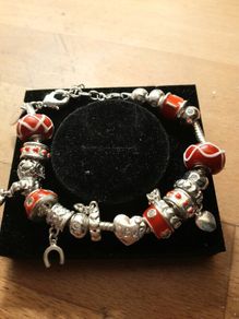 NEWBRIDGE silver original charm bracelet