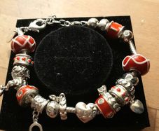 NEWBRIDGE silver original charm bracelet