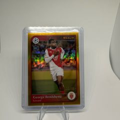 Football Trading Cards Topps Merlin Uefa Champions League Gold Parallel /50